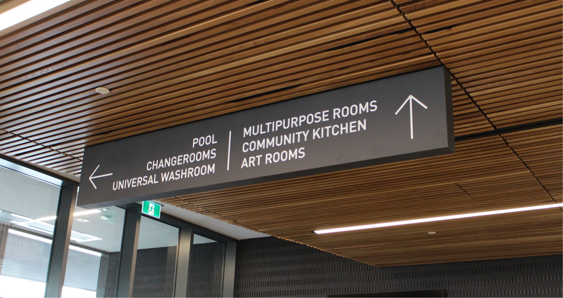 East Lions Pool Directional